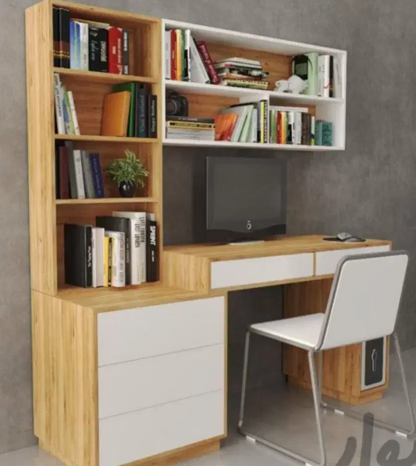 میز تحریر/کتابخانه دار|میز تحریر و کامپیوتر|اردبیل, |دیوار