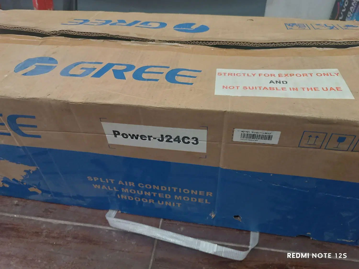 پنل داخلی گری ۲۴هزار پاور|کولر گازی و فن‌کوئل|بندرعباس, |دیوار