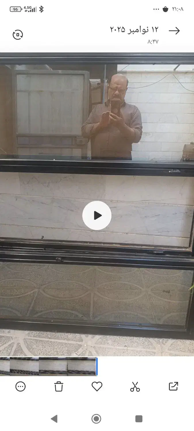 دو عدد پنجره کامل باشیشه ودوعدد گل|مصالح و تجهیزات ساختمان|اسلامشهر, شهرک مهدیه|دیوار