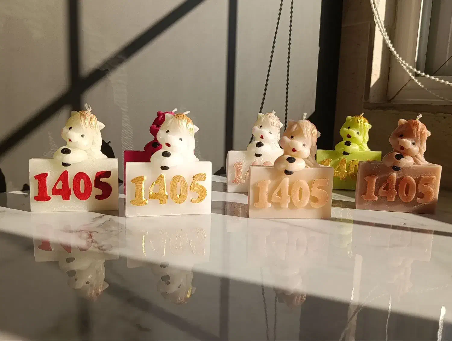 شمع اسب نماد سال ۱۴۰۵|صنایع دستی و سایر لوازم تزئینی|ساری, |دیوار