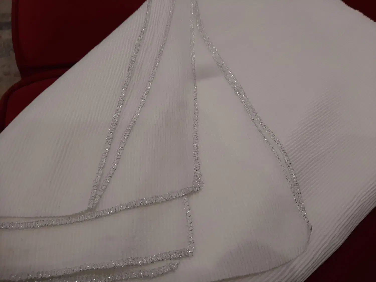 شال پلیسه جنس خوب دور کارشده|لباس|شهریار, شهریار|دیوار