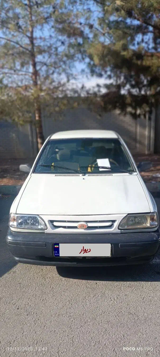 پراید مدل 81 بدون رنگ شاسی پلم|خودرو سواری و وانت|فولادشهر, سایت صنعتی کاوه|دیوار