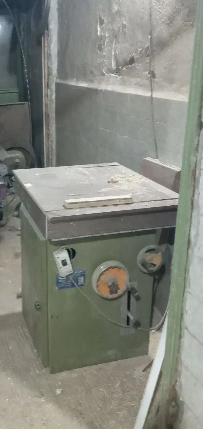 اره فلکه ۶۰فرپایی برنا اره تیزکنی پمپ باد|ماشین‌آلات صنعتی|بهار, |دیوار