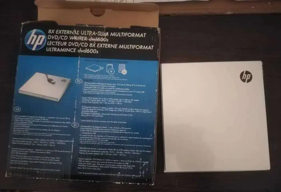 دی وی دی رایتر اکسترنال مدل hp|قطعات و لوازم جانبی رایانه|کرمان, |دیوار