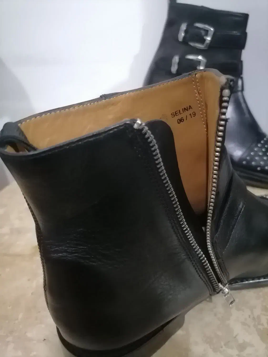 پوتین چرم طبیعی دست دوز برندهمیلتون آلمان بی مشابه|کیف، کفش، کمربند|اردبیل, |دیوار