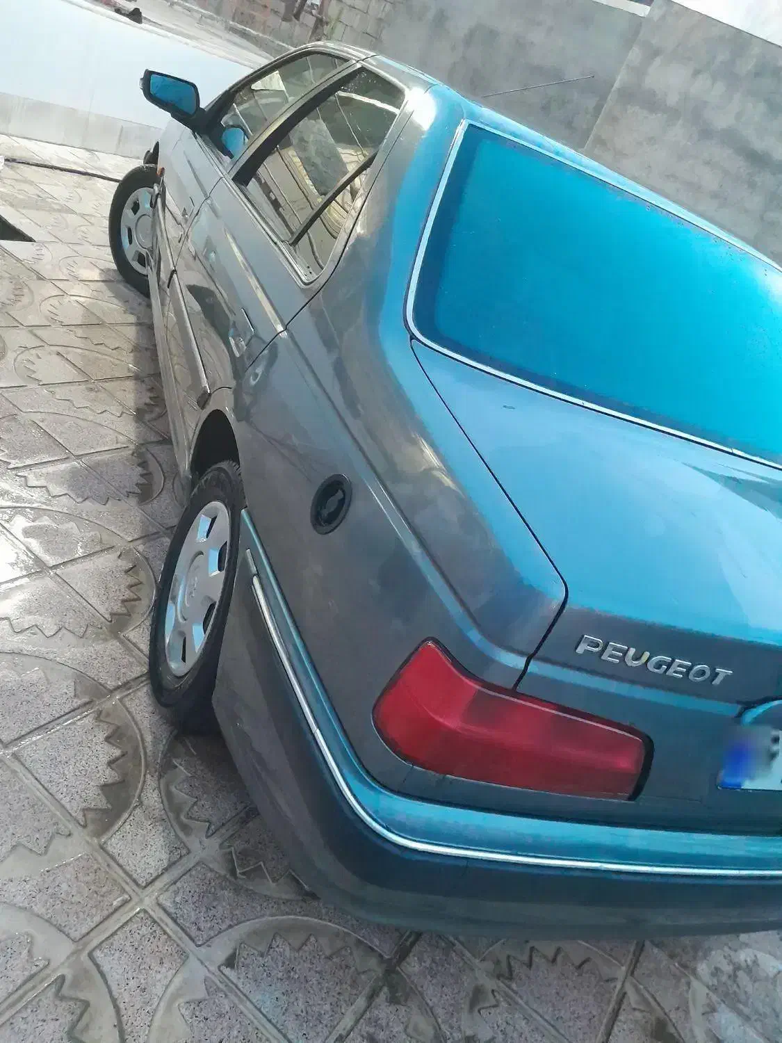 پژو پارس دوگانه‌ کارخانه‌ مدل ۹۰ رنگ خاکستری|خودرو سواری و وانت|کامیاران, |دیوار