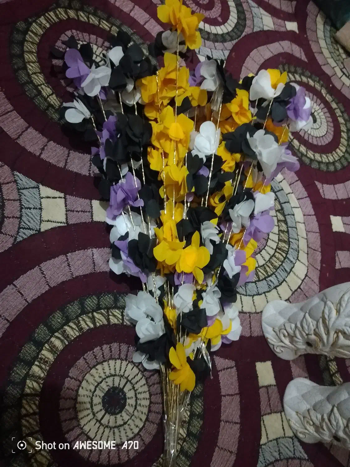 گل با گلدونه|گل مصنوعی|اهواز, اسماعیلیه|دیوار