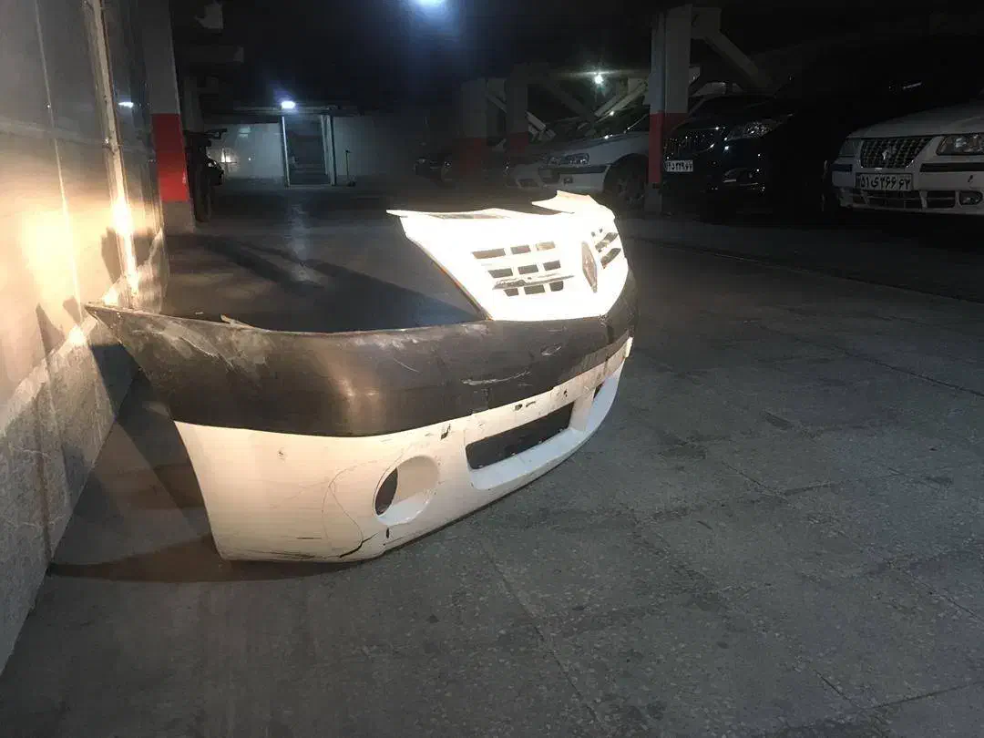 سپر جلو ال 90 دست دوم|قطعات یدکی و لوازم جانبی|شیراز, چنچنه|دیوار