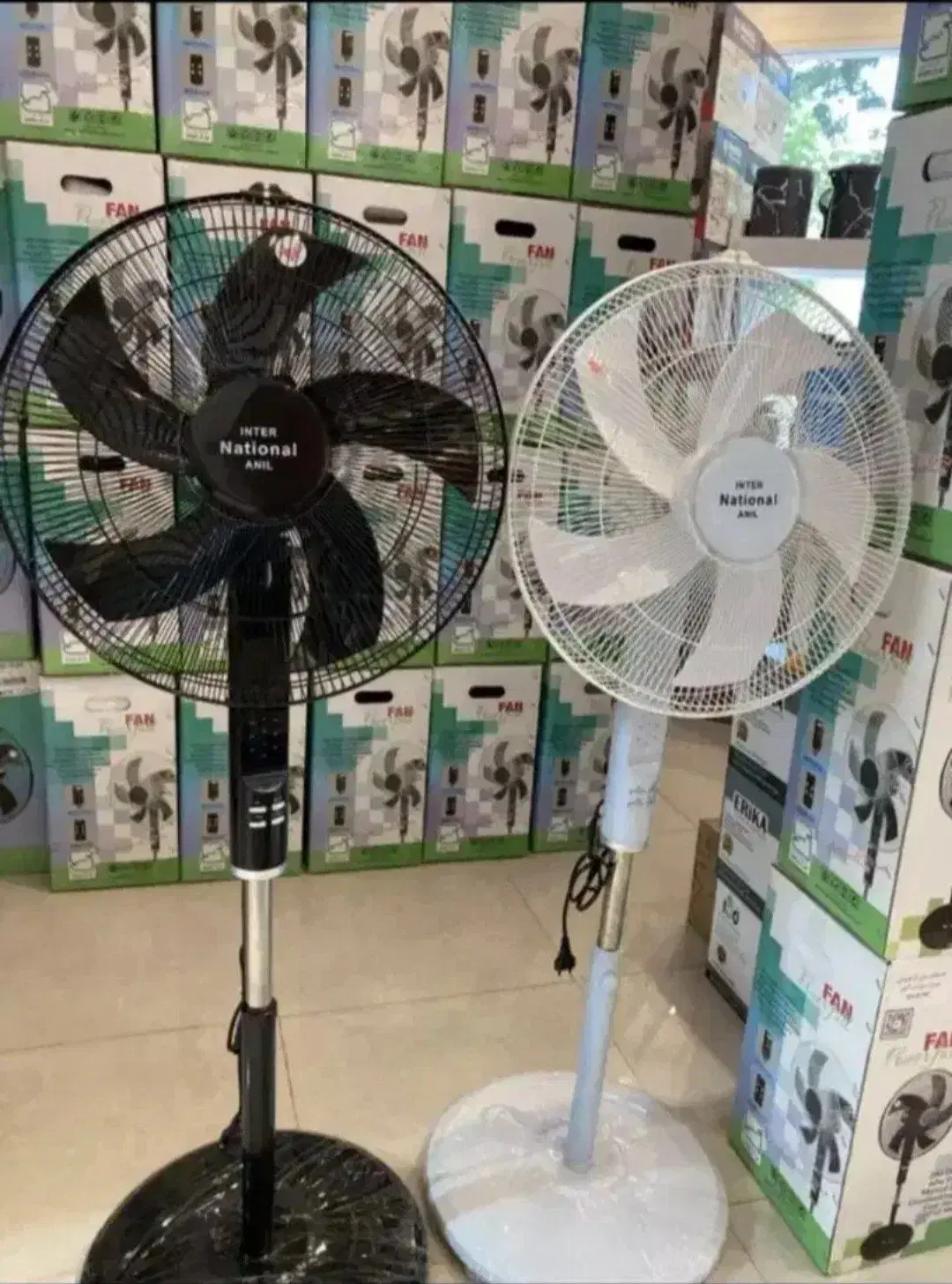 پنکه ایستاده /دیواری ناسیونال 5 پره با کنترل18اینچ|پنکه و تصفیه‌کنندهٔ هوا|تهران, امین حضور|دیوار