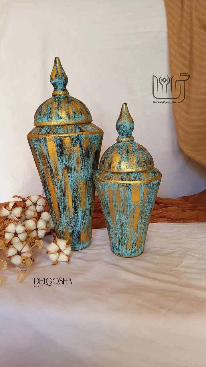 سفال های پتینه شده همگی باهم|صنایع دستی و سایر لوازم تزئینی|تهران, اقدسیه|دیوار