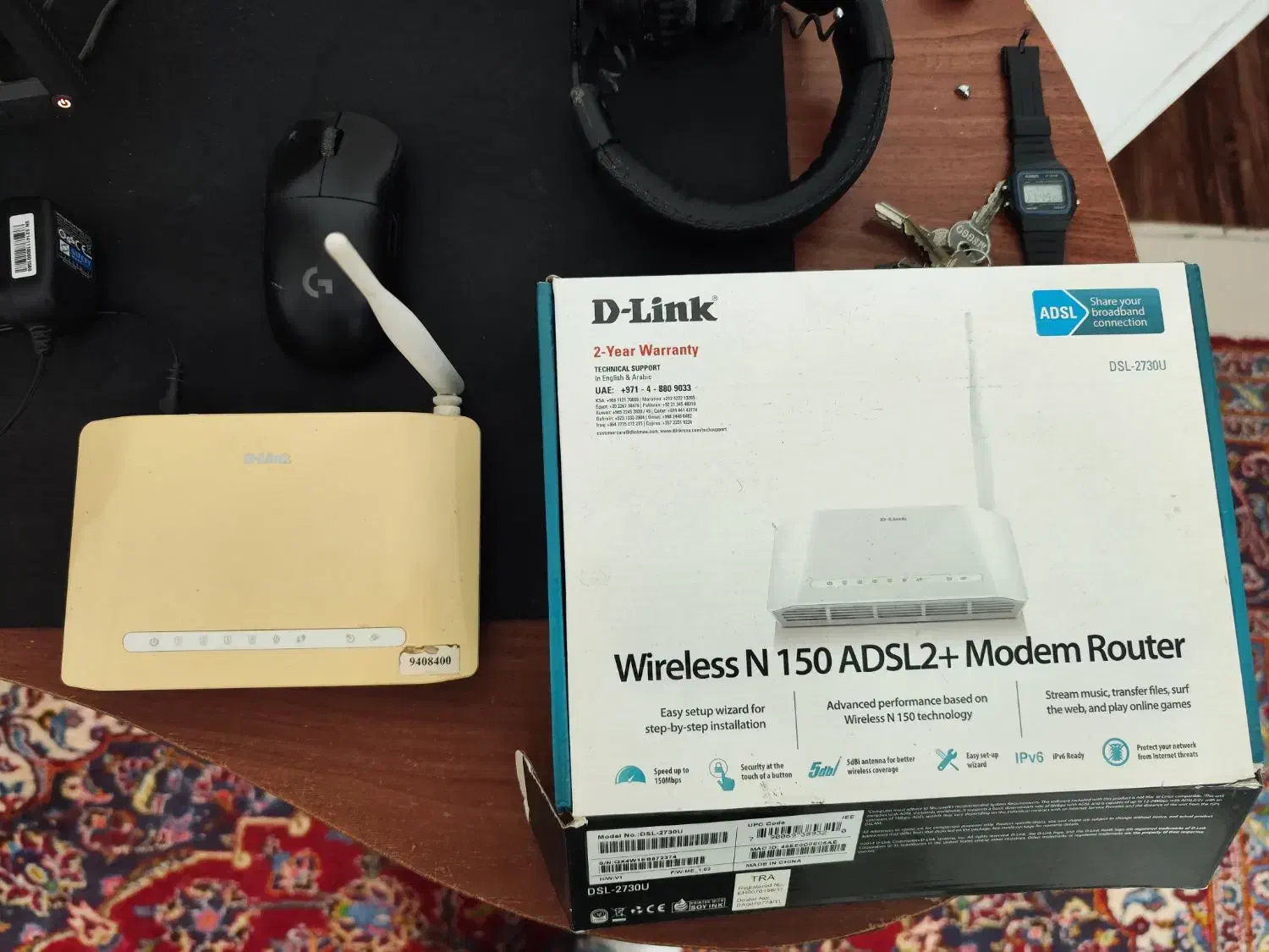 مودم adsl D-Link|مودم و تجهیزات شبکه|خرم‌آباد, |دیوار