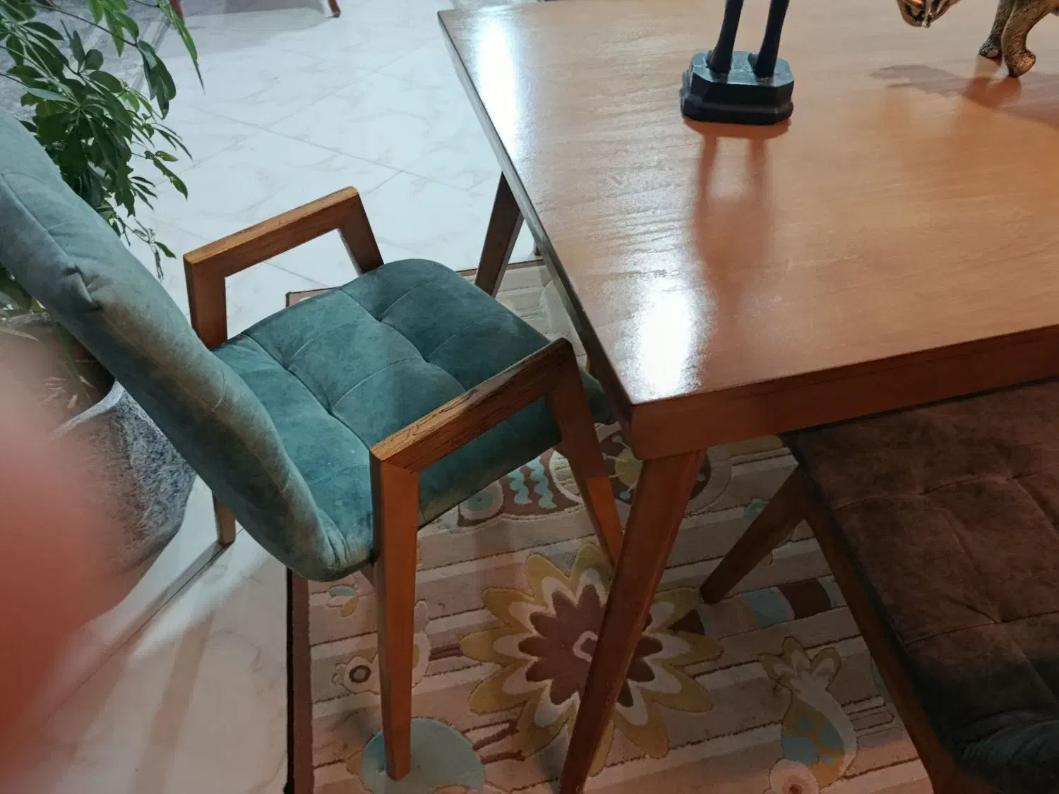 میز غذاخوری ۶نفره چوب راش|میز و صندلی غذاخوری|همدان, |دیوار