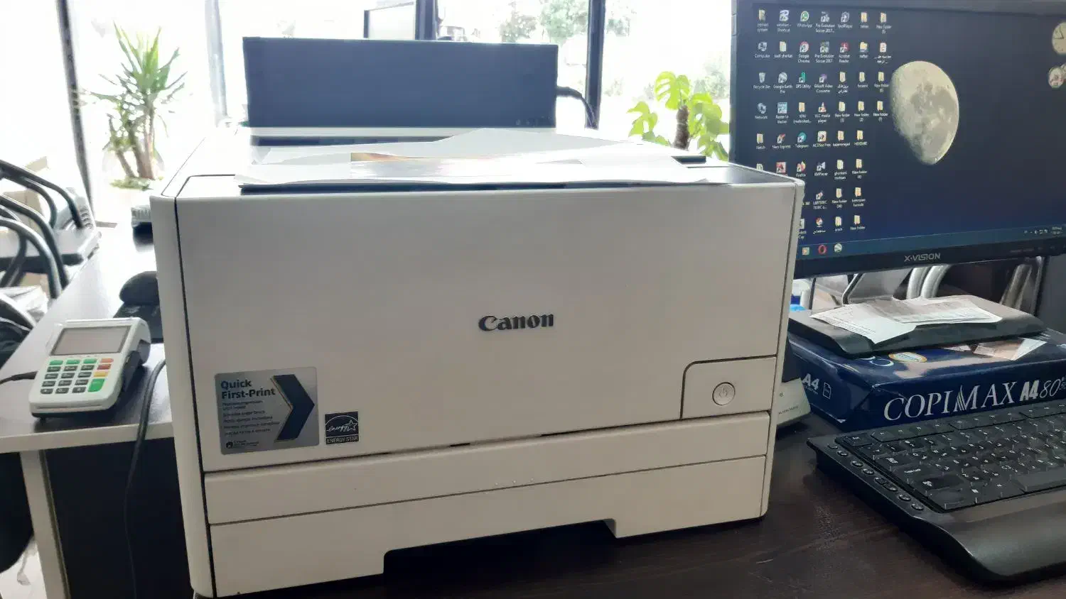 پرینتر قدرتمند کانون لیزری رنگی canon۷۱۰۰|پرینتر، اسکنر، کپی، فکس|آستانه اشرفیه, |دیوار