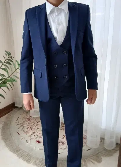 کت وشلوار وجلیقه پسرانه سایز۳۰|لباس|قم, زنبیل آباد|دیوار