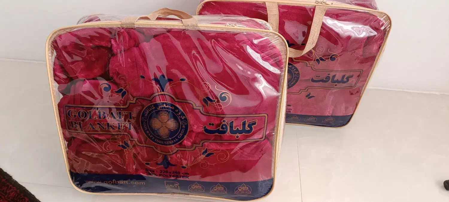 پتو گلبافت دو نفره|رختخواب، بالش، پتو|تربت‌حیدریه, کاشانی|دیوار