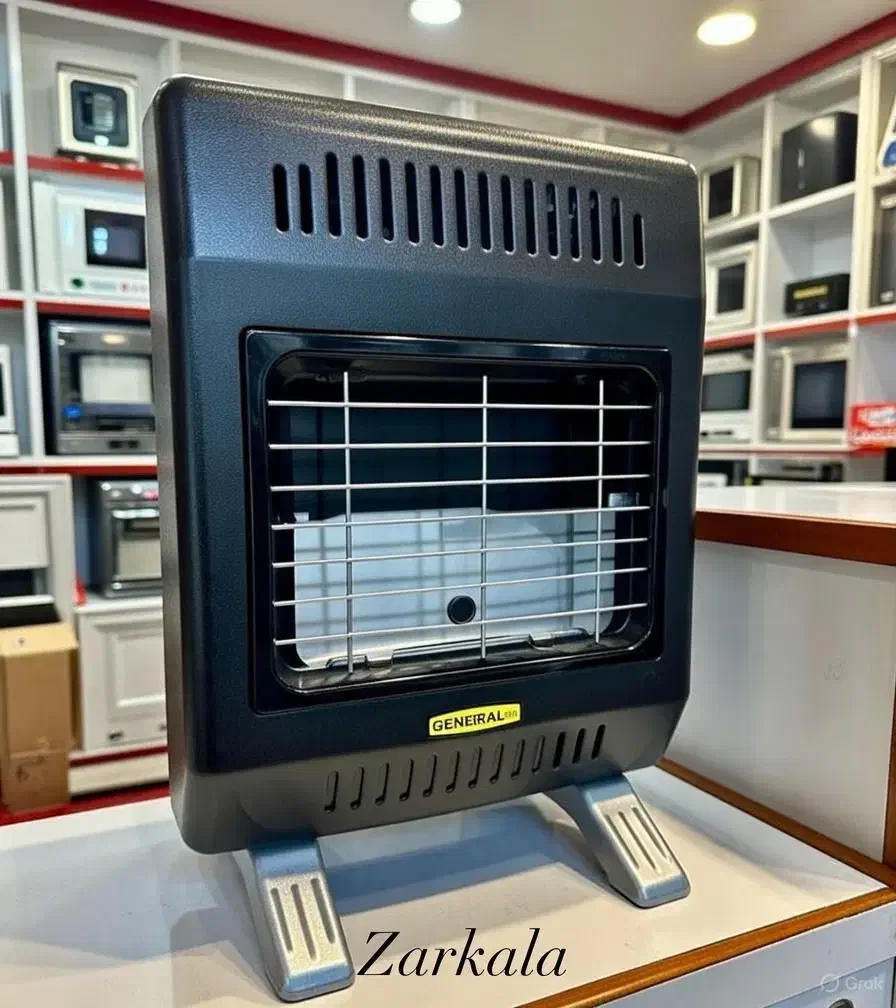 بخاری بدون دودکش جنرال در مجموعه زرکالا4|بخاری، هیتر، شومینه|یاسوج, |دیوار
