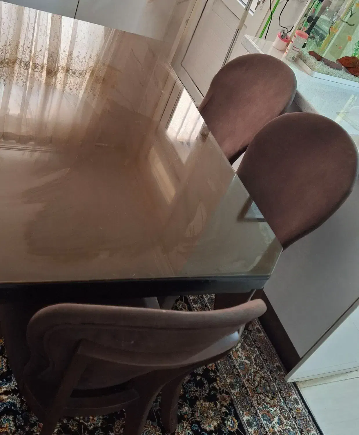 میز غذاخوری4نفروصندلی|میز و صندلی غذاخوری|اهواز, آریاشهر|دیوار