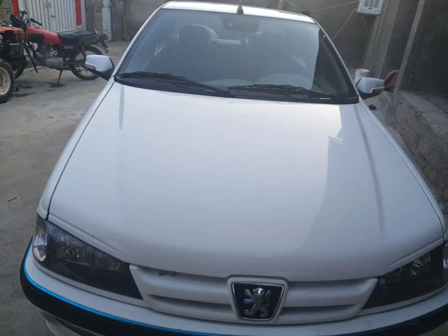 پژوپارس سفارشی دوربین دنده عقب پخش مانیتور  دار|خودرو سواری و وانت|ماهنشان, |دیوار