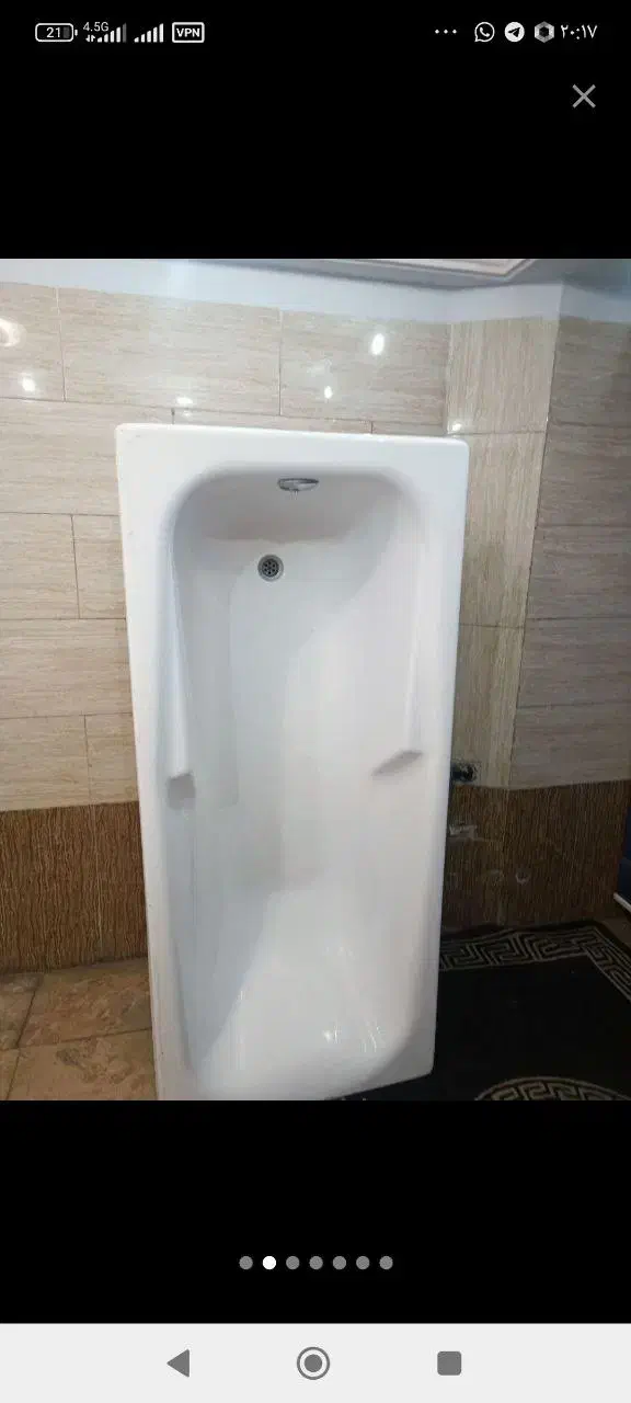 وان حمام فایبرگلاس ساخت آریستون ایتالیا|لوازم حمام|تهران, یافتآباد|دیوار