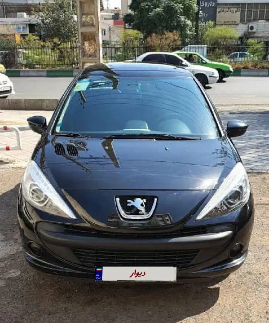 ۲۰۷ مشکی پانا خشک|خودرو سواری و وانت|بیرجند, |دیوار