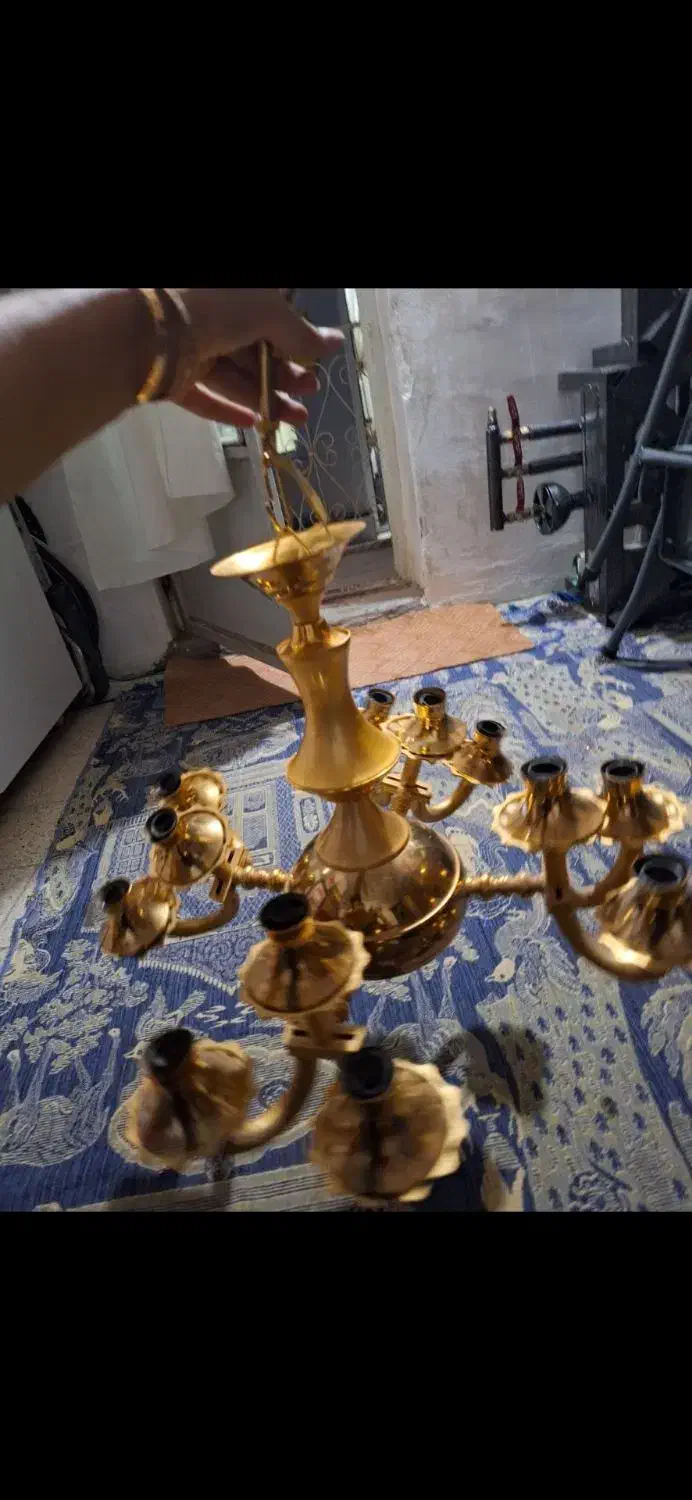 لوستر روشنایی|لوستر و چراغ آویز|قزوین, |دیوار