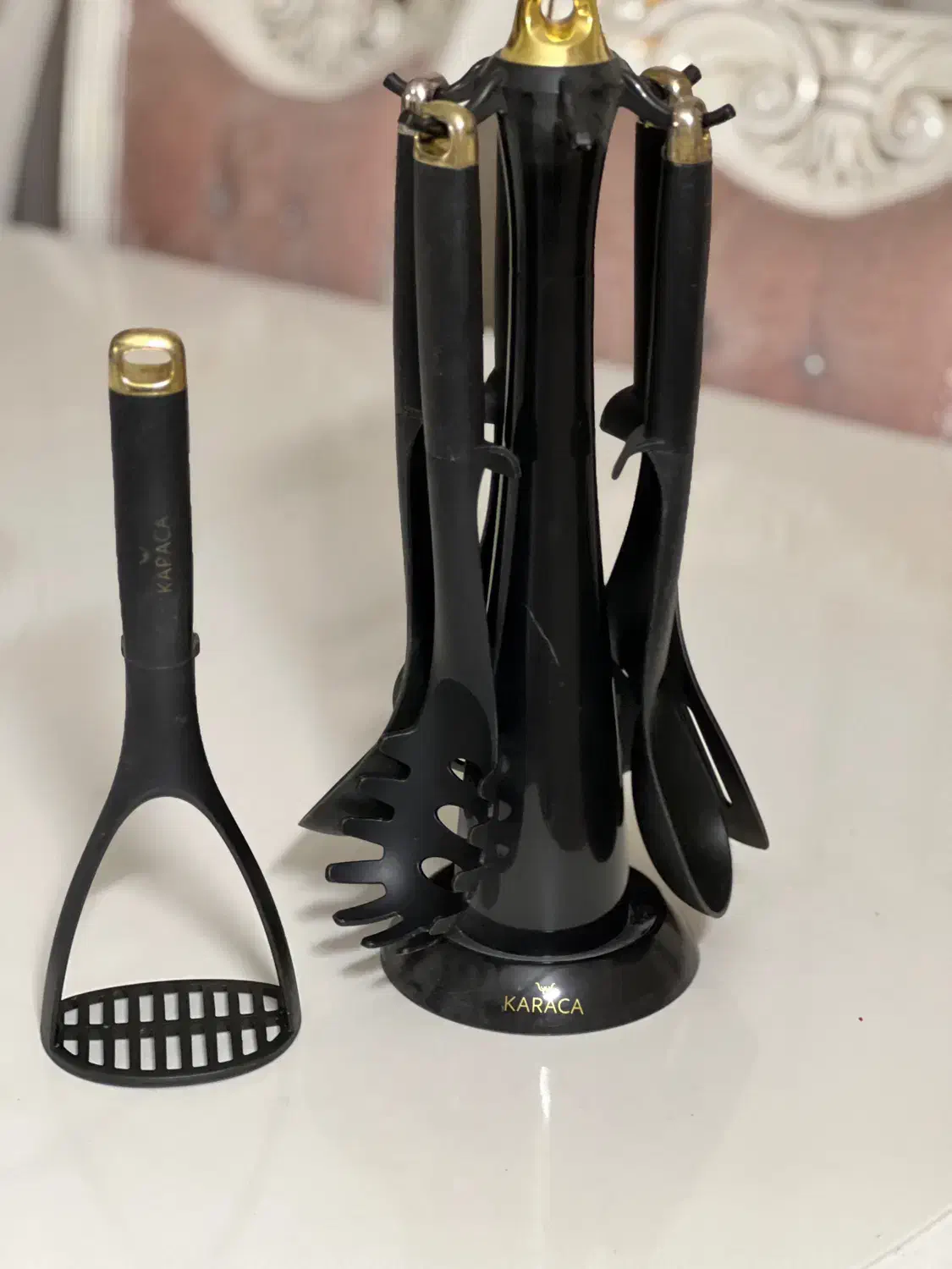 سرویس کفگیر و ملاقه کارجا ترکیه|ظروف پختوپز|گرگان, |دیوار