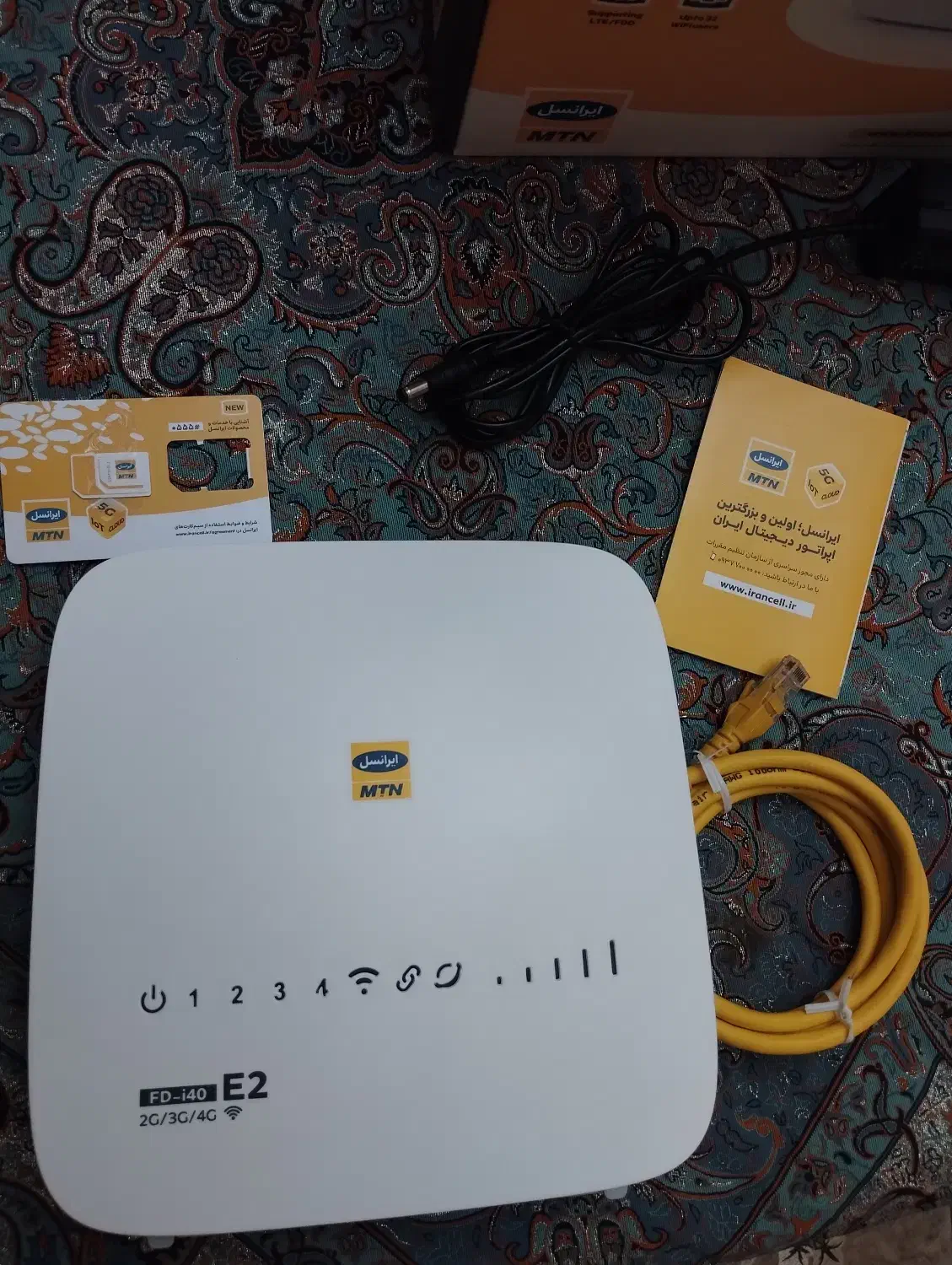 مودم 4G فیبر نوری FD-140 E2 در حد نو (Grade A+)|مودم و تجهیزات شبکه|اهر, |دیوار