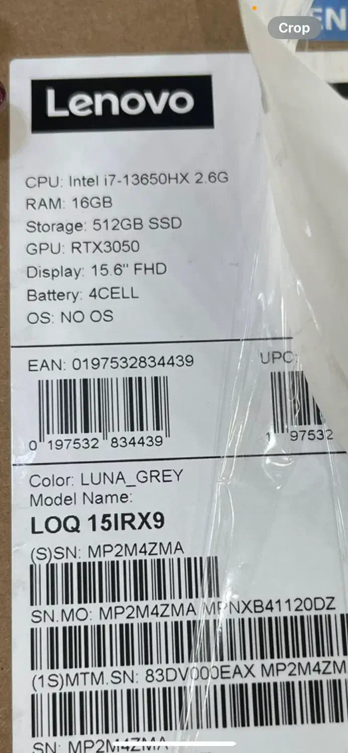 لپتاب lenovo loq گیمینگ|رایانه همراه|اهواز, کوروش|دیوار