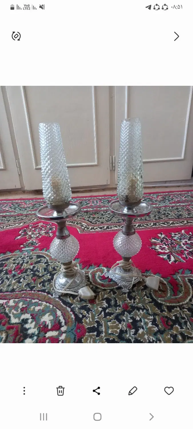 شمعدان|آینه|اردبیل, |دیوار