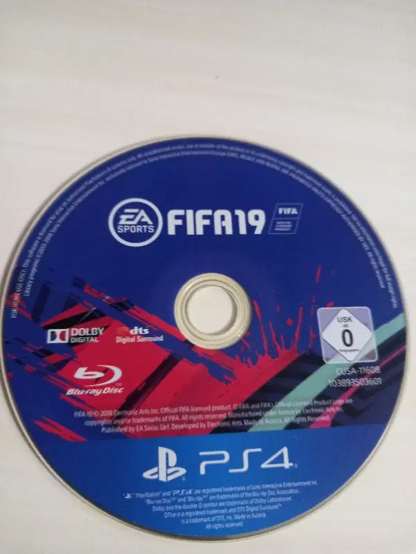 دیسک فیفا۱۹ ps4|کنسول، بازی ویدئویی و آنلاین|تهران, شهرک ولیعصر جنوبی|دیوار