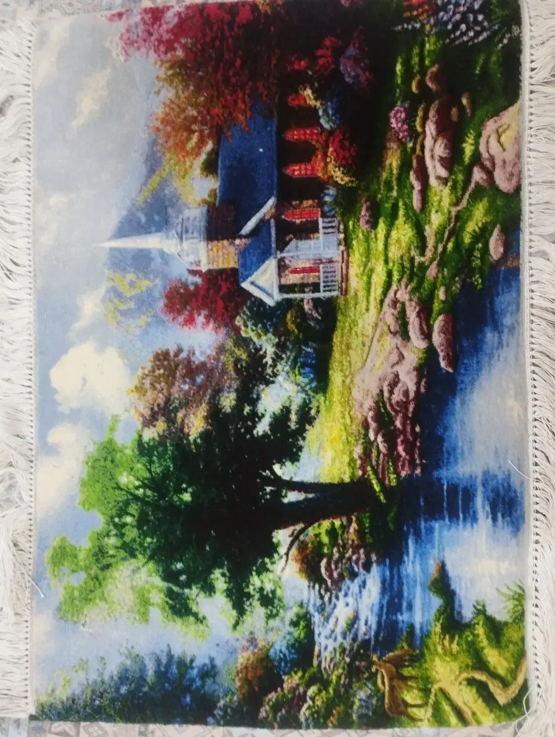 تابلو فرش دستباف|تابلو فرش|خرمآباد, |دیوار