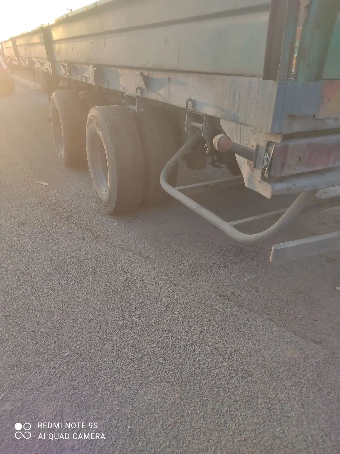 تریلی کفی دو محور نیم لبه دار|قطعات یدکی و لوازم جانبی|فیروزکوه, |دیوار