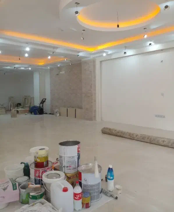 نقاشی ساختمان و دیوار باغ|خدمات پیشه و مهارت|نجفآباد, ویلاشهر|دیوار