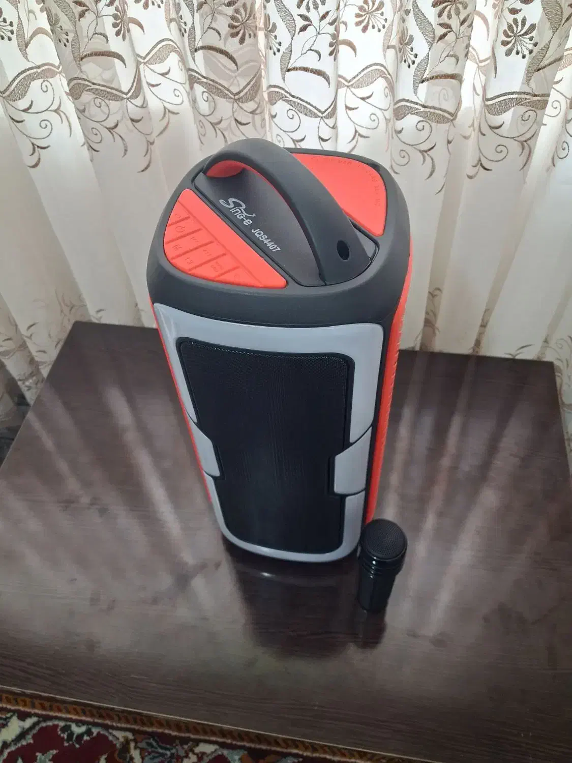 باند همراه با میکروفن بیسیم|پخشکننده همراه|خوی, |دیوار