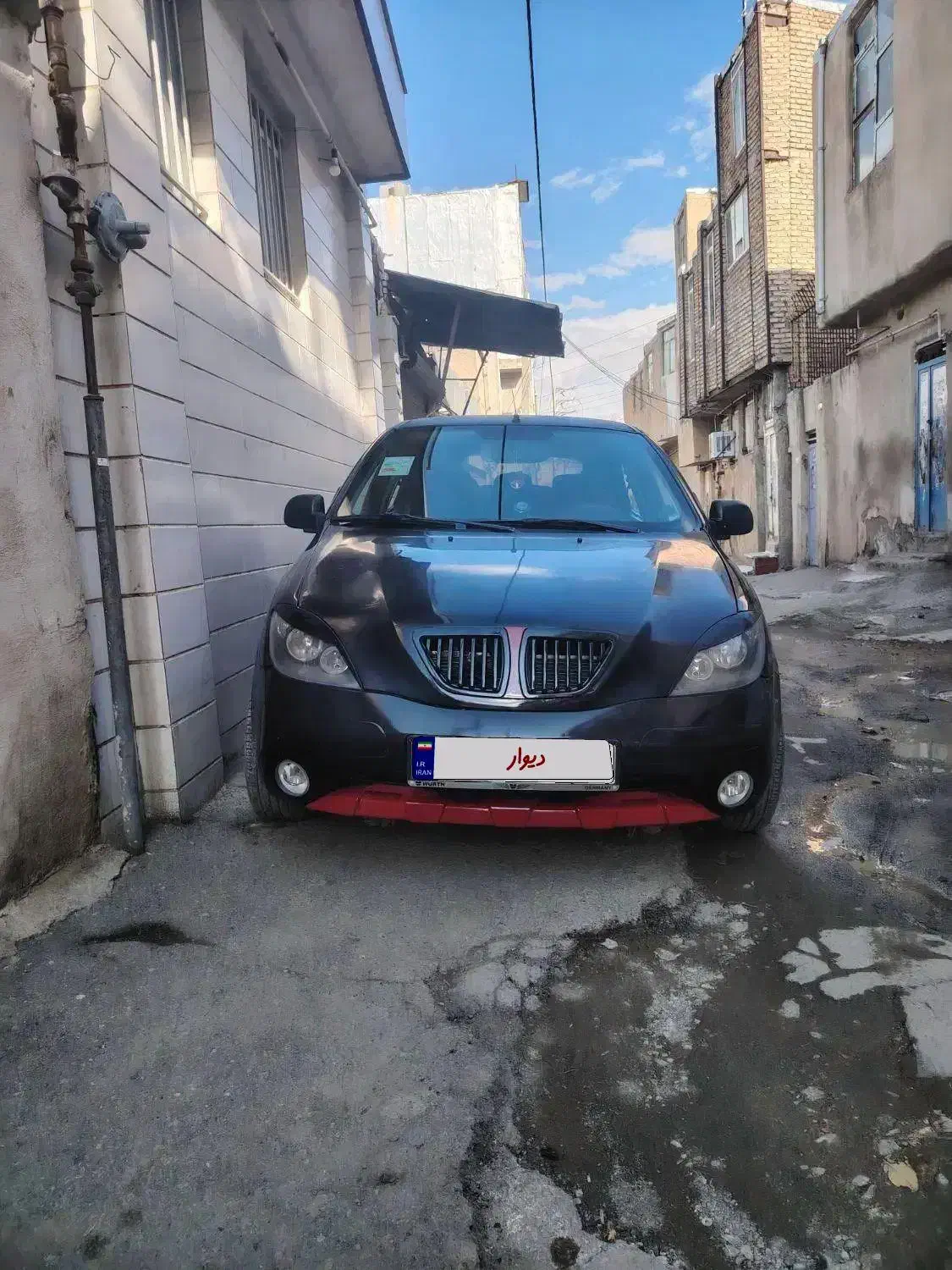 تیبا2 مشکی متالیک. معاوضه|خودرو سواری و وانت|کرمانشاه, |دیوار