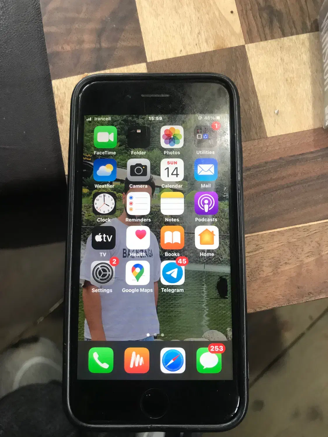 ایفون ۷مشکی ۱۲۸گیگ بدون خط|موبایل|تالش, هشتپر|دیوار