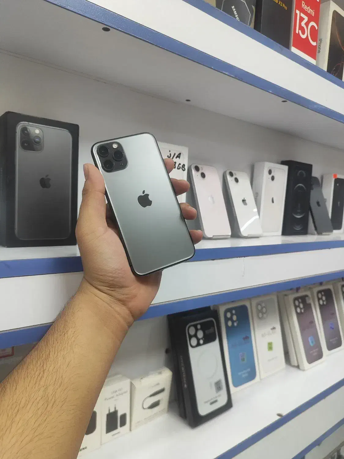 فروش آیفون 11 pro  حافظ 256 بدون کوچک ترین خط خشی|موبایل|آبادان, |دیوار