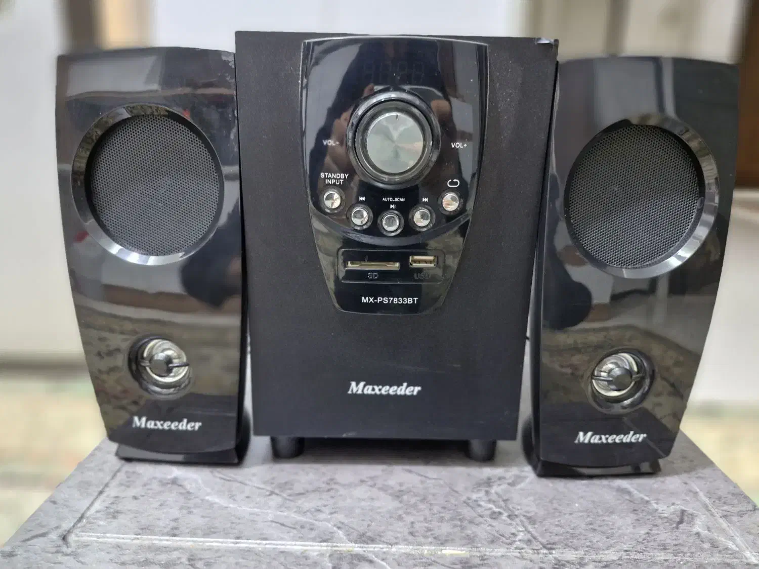 اسپیکر ۳ تیکه بلوتوثی|سیستم صوتی خانگی|قوچان, |دیوار