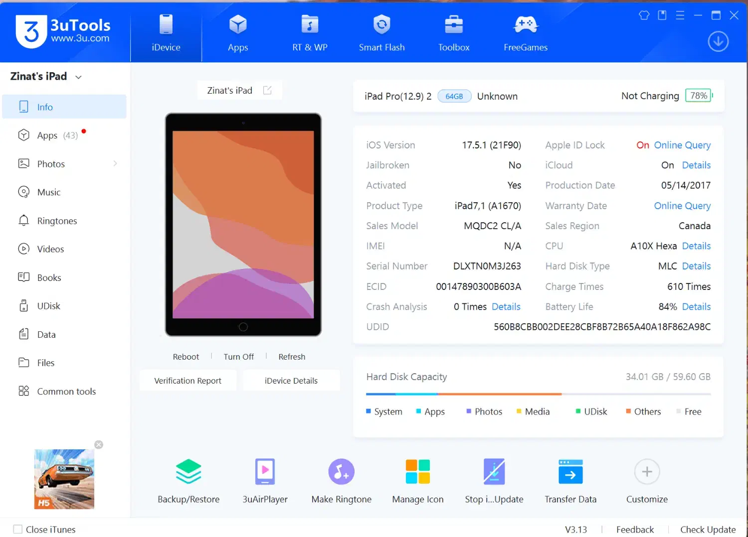 Apple iPad Pro 129-inch Wi-Fi 64GB Silver 2017|تبلت|تهران, یوسف‌آباد|دیوار