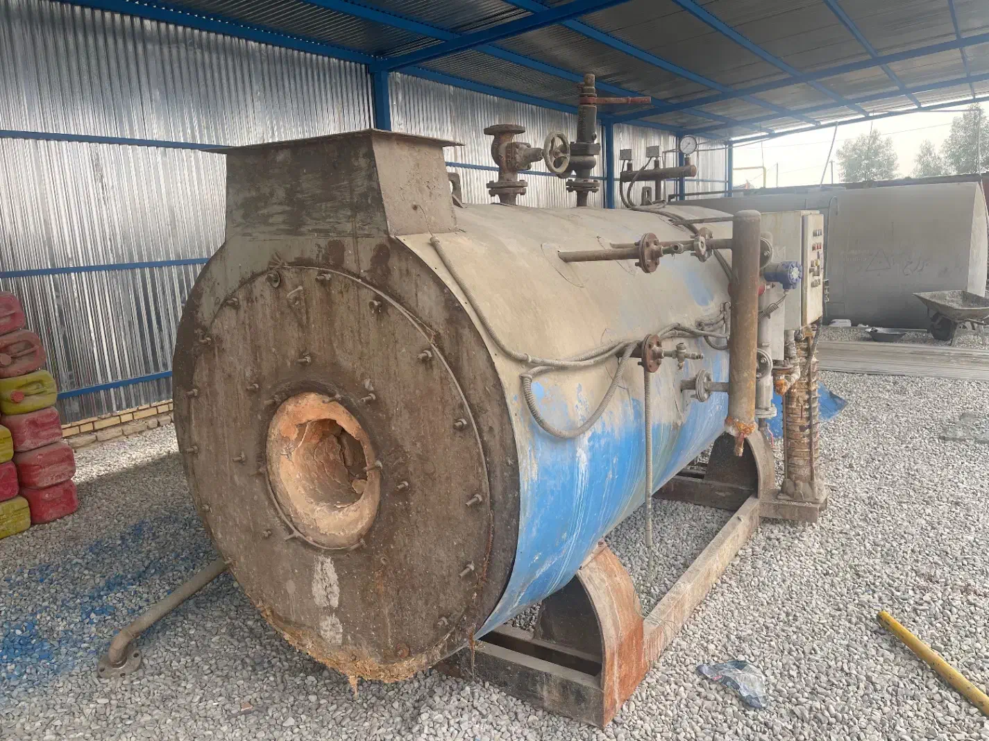 فروش دیگ بخار ۳ تن|ماشین‌آلات صنعتی|ایوانکی, |دیوار