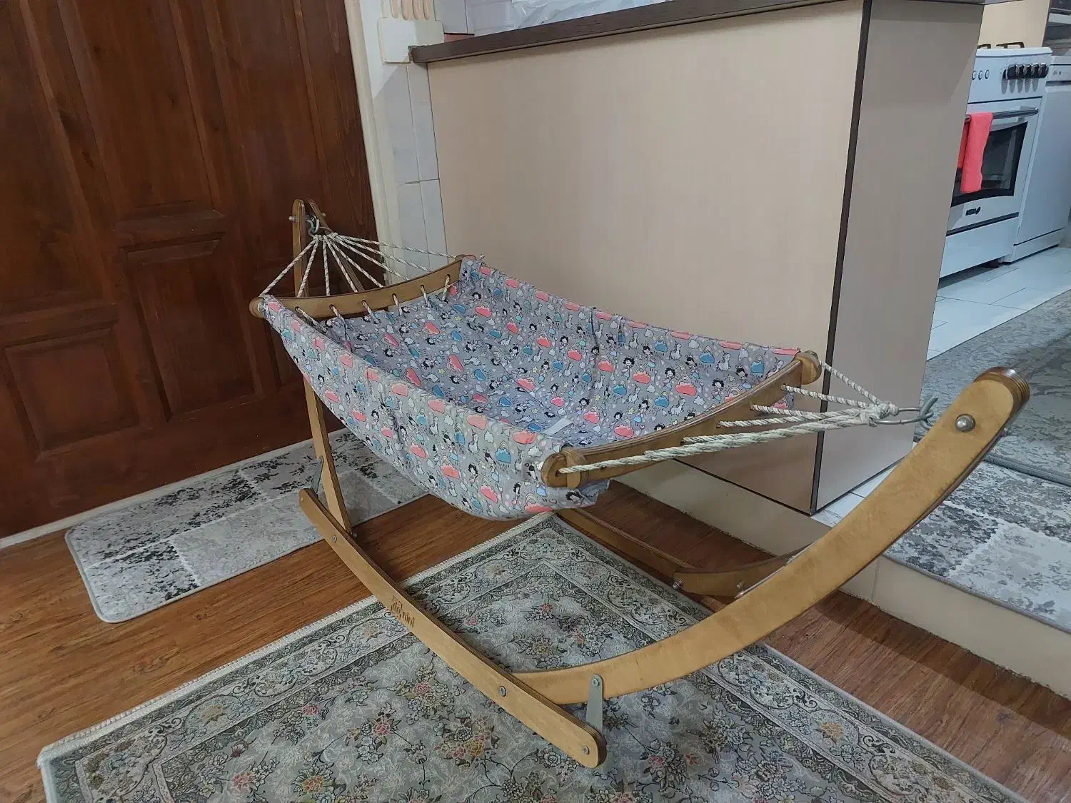 گهواره ننو کودک مارک da nini|اسباب و اثاث بچه|اسلام‌شهر, شهرک مفیدی|دیوار