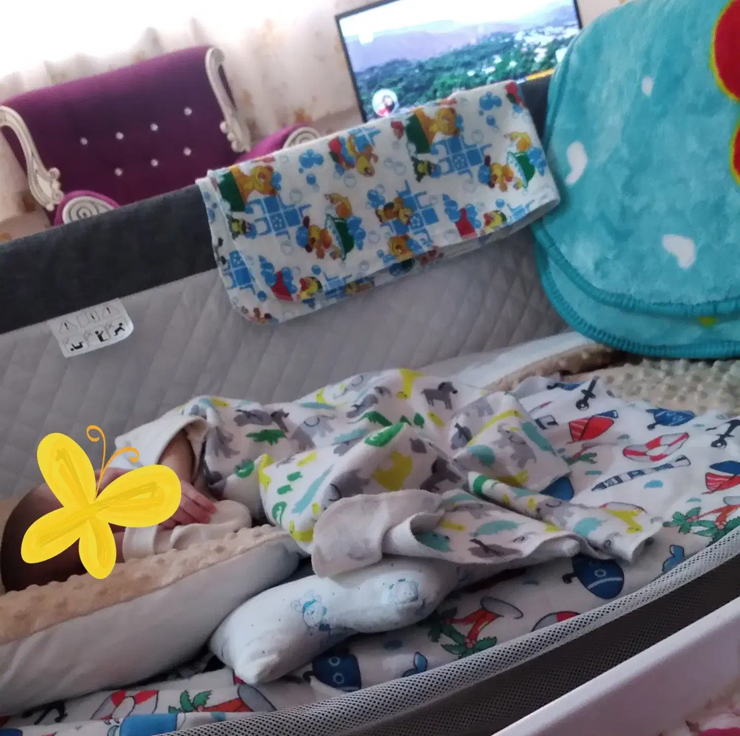 تخت کنار مادر برند زویه|اسباب و اثاث بچه|فردوسیه, |دیوار