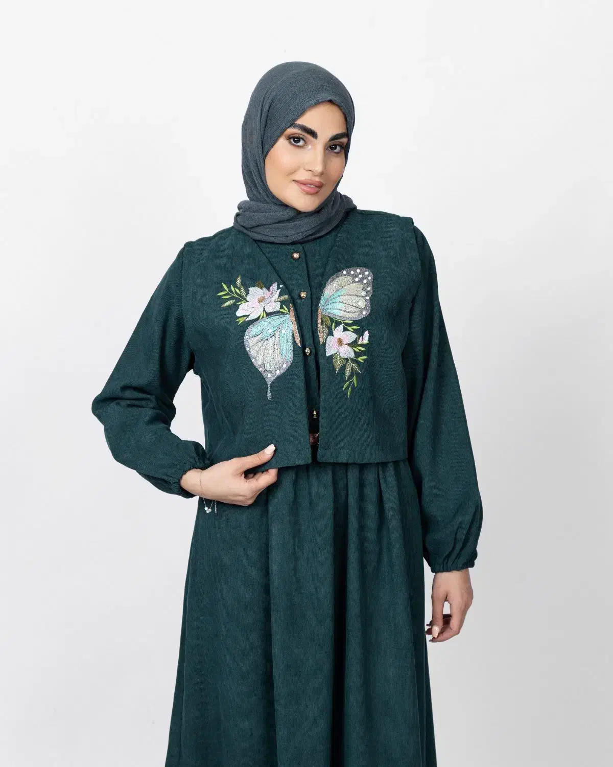 پیراهن مخمل کبریتی|لباس|تهران, پاسداران|دیوار