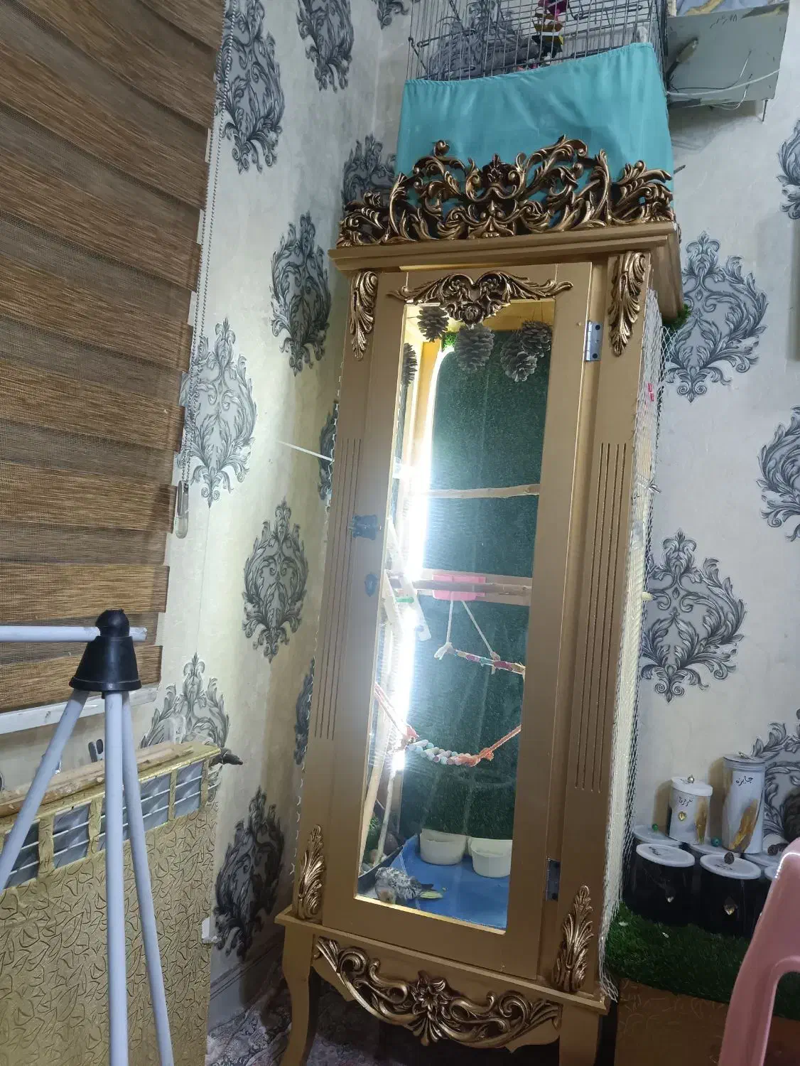 قفس چوبی بزرگ|لوازم جانبی حیوانات|اسلامشهر, شهرک سعیدیه|دیوار