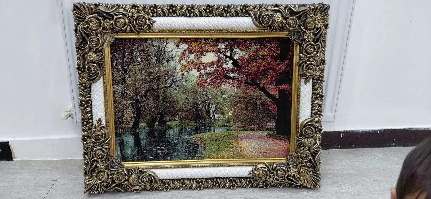 تابلو فرش کاملا نو|تابلو فرش|صومعه‌سرا, |دیوار