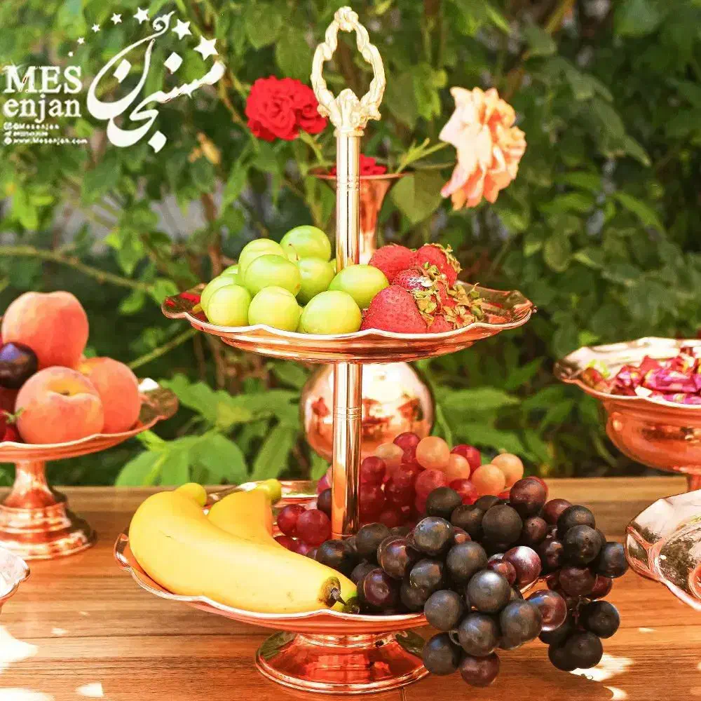 ظرف ۲ طبقه میوه شیرینی|ظروف سرو و پذیرایی|بندرعباس, |دیوار