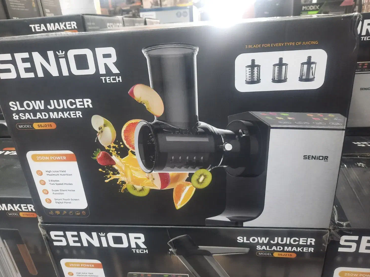 عصاره گیر و سالادزن سینیور|آبمیوه‌گیر و آب‌مرکبات‌گیر|کرمان, |دیوار