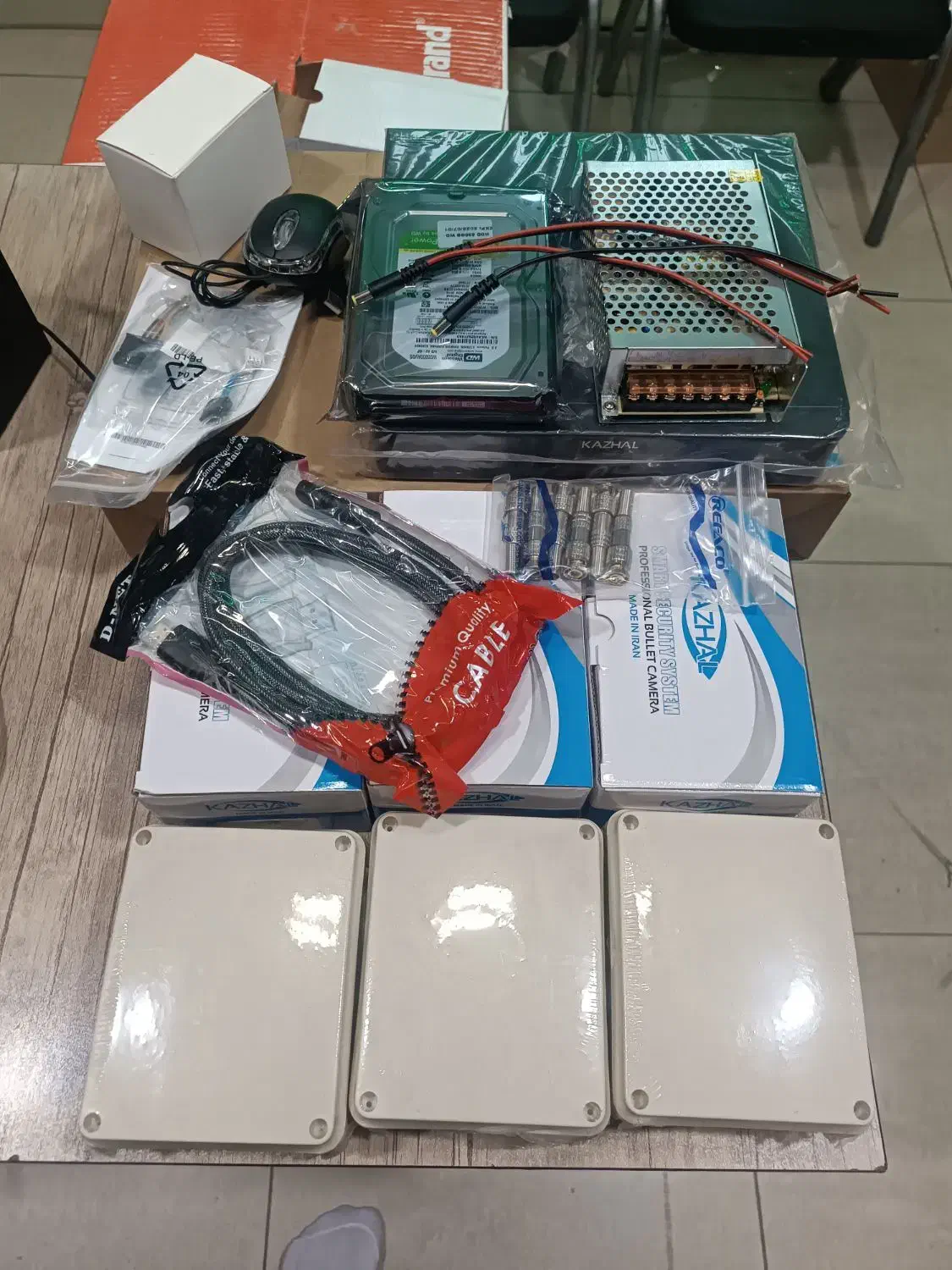 پک کامل دوربین مداربسته رنگی 5MP|دوربین مداربسته|قم, عمار یاسر|دیوار