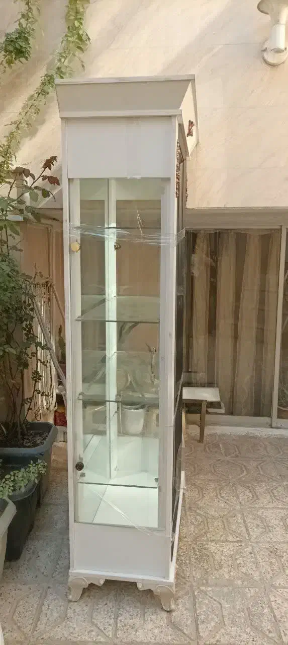 گنجه شیشه ای|بوفه، ویترین، کنسول|مشهد, خواجه ربیع|دیوار