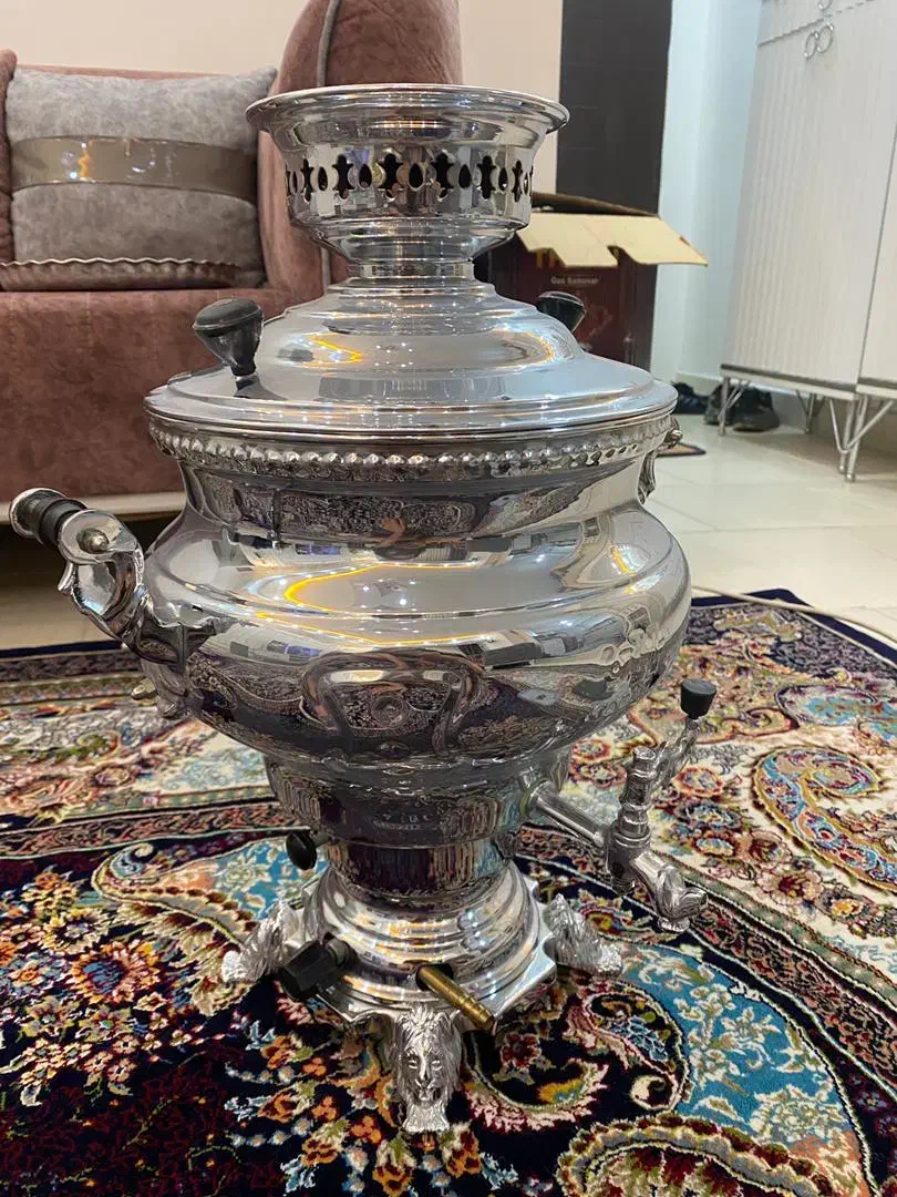 سماور گازی استیل تابان|سماور، چایساز، قهوهساز|قزوین, |دیوار